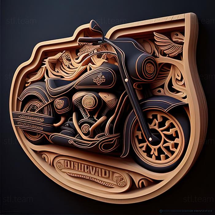 3D модель Harley Davidson Switchback (STL)